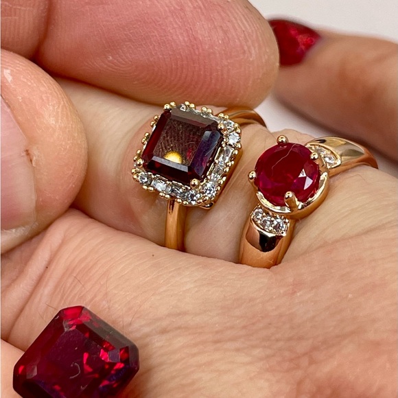 PRIVATE LISTING Ruby Rings - Picture 17 of 17
